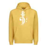 Antique Gold musical guitar bass Premium Hoodie - artisFamous