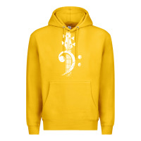 Lemon musical guitar bass Premium Hoodie - artisFamous