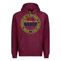 Burgundy naacp Premium Hoodie - artisFamous