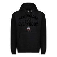 Black new england Premium Hoodie - artisFamous