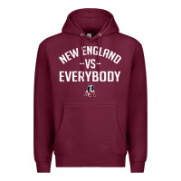 Burgundy new england everybody Premium Hoodie - artisFamous