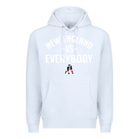 White new england everybody Premium Hoodie - artisFamous