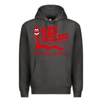 Charcoal Heather red wigglers Premium Hoodie - artisFamous
