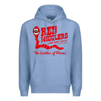 Colony Blue red wigglers Premium Hoodie - artisFamous