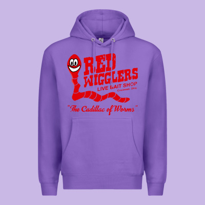 Red Wigglers Premium Hoodie Designed By Artisfamous