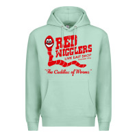 Seafoam red wigglers Premium Hoodie - artisFamous