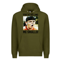 Army Green sandlot me smalls Premium Hoodie - artisFamous