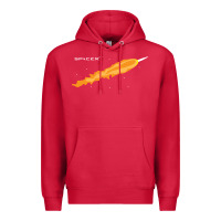 Cardinal SpaceX Rocket Premium Hoodie - artisFamous