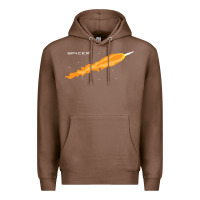 Chestnut SpaceX Rocket Premium Hoodie - artisFamous