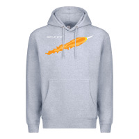 Heather Grey SpaceX Rocket Premium Hoodie - artisFamous
