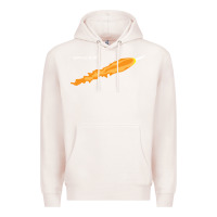 Pale Pink SpaceX Rocket Premium Hoodie - artisFamous