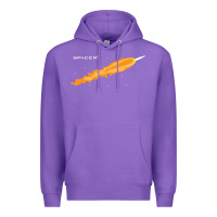 Purple SpaceX Rocket Premium Hoodie - artisFamous