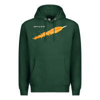 Sports Green SpaceX Rocket Premium Hoodie - artisFamous