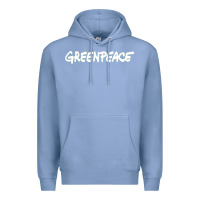 Colony Blue Greenpeace Premium Hoodie - artisFamous