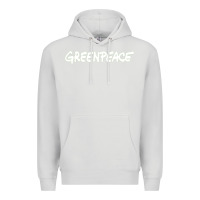 Dove Grey Greenpeace Premium Hoodie - artisFamous