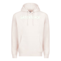 Pale Pink Greenpeace Premium Hoodie - artisFamous
