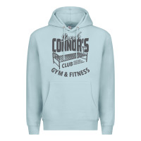 Blue Mist Sarah Connor's Club - Gym & Fitness Premium Hoodie - artisFamous