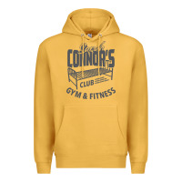 Mustard Sarah Connor's Club - Gym & Fitness Premium Hoodie - artisFamous