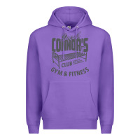 Purple Sarah Connor's Club - Gym & Fitness Premium Hoodie - artisFamous