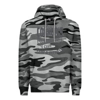 Slate Camo Sarah Connor's Club - Gym & Fitness Premium Hoodie - artisFamous