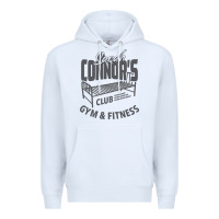 White Sarah Connor's Club - Gym & Fitness Premium Hoodie - artisFamous