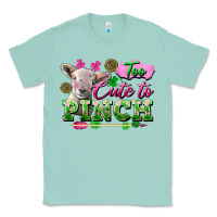 Seafoam too cute to pinch Classic Tee - FaDigitalArtStudio