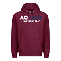Burgundy australian open Premium Hoodie - artisFamous