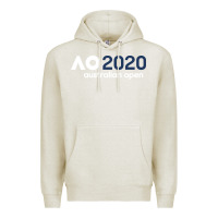 Oatmeal Heather australian open Premium Hoodie - artisFamous
