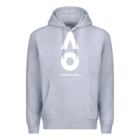 Heather Grey australian open Premium Hoodie - artisFamous
