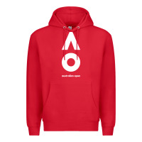 Red australian open Premium Hoodie - artisFamous