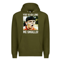 Army Green sandlot me smalls Premium Hoodie - artisFamous