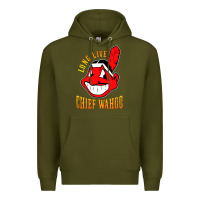 Army Green long live chief wahoos Premium Hoodie - artisFamous