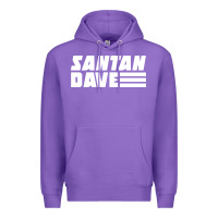Purple Santan Dave Premium Hoodie - artisFamous