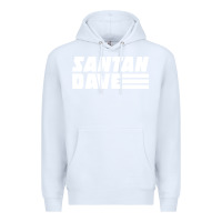 White Santan Dave Premium Hoodie - artisFamous