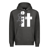 Charcoal Heather it funny adult tshirt funny Premium Hoodie - artisFamous