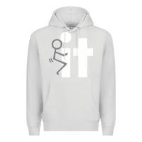 Dove Grey it funny adult tshirt funny Premium Hoodie - artisFamous