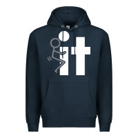 Navy it funny adult tshirt funny Premium Hoodie - artisFamous