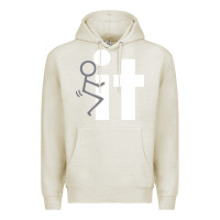 Oatmeal Heather it funny adult tshirt funny Premium Hoodie - artisFamous
