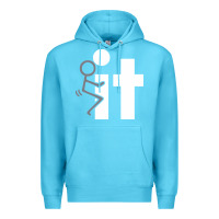 Ocean Blue it funny adult tshirt funny Premium Hoodie - artisFamous