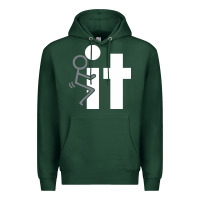 Sports Green it funny adult tshirt funny Premium Hoodie - artisFamous