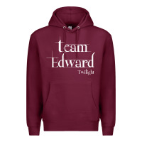 Burgundy team edward twilight Premium Hoodie - artisFamous