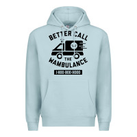 Blue Mist wambulance Premium Hoodie - artisFamous