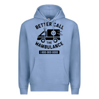 Colony Blue wambulance Premium Hoodie - artisFamous