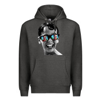 Charcoal Heather squints Premium Hoodie - artisFamous