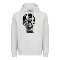 Dove Grey squints Premium Hoodie - artisFamous
