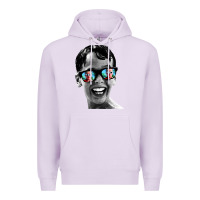 Lilac squints Premium Hoodie - artisFamous