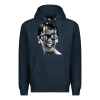 Navy squints Premium Hoodie - artisFamous