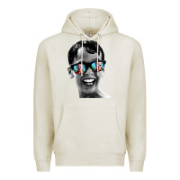 Oatmeal Heather squints Premium Hoodie - artisFamous