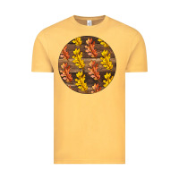 Vintage Mustard Fall Rounded Vintage Tee - LillyAllenDesigns