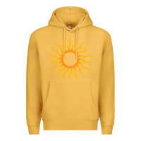 Mustard tribal sun Premium Hoodie - artisFamous
